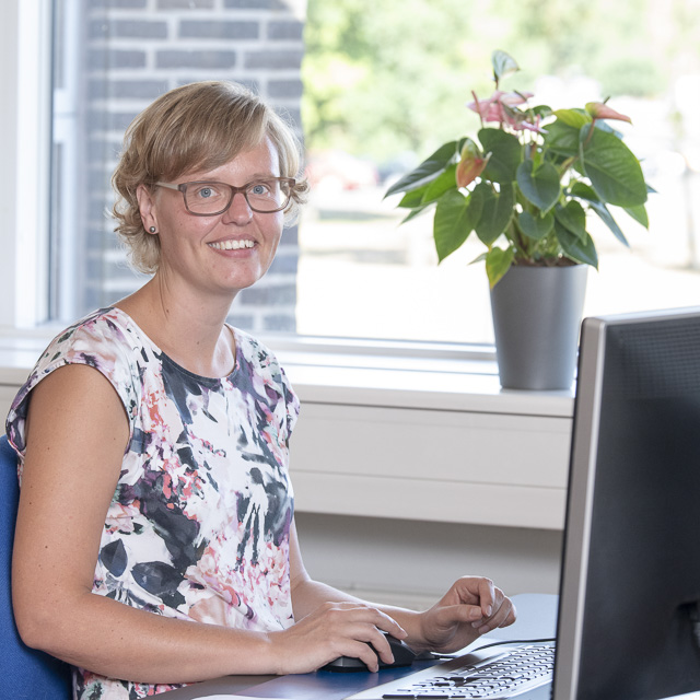 Billede af teknisk assistent Camilla Damgård